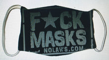 Load image into Gallery viewer, F*CK  MASKS   -   LIMITED QUANTITY!! - NO LAWS MOTORCYCLES