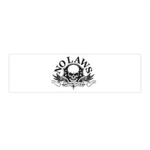 Load image into Gallery viewer, NO LAWS MOTORCYCLES STICKER TEST #5 - NO LAWS MOTORCYCLES