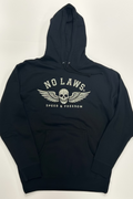 NO LAWS® Speed & Freedom Pullover Hoodie - NO LAWS MOTORCYCLES
