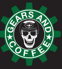 Load image into Gallery viewer, GEARS AND COFFEE - NO LAWS MOTORCYCLES