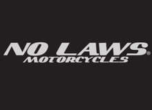 Load image into Gallery viewer, NO LAWS MOTORCYCLES - BLACK - NO LAWS MOTORCYCLES