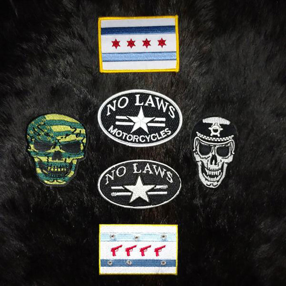 PATCHES - NO LAWS MOTORCYCLES